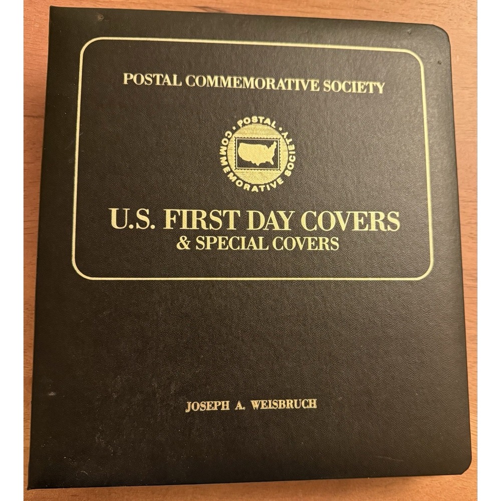 Postal Commemorative Society Binder w/ U.S. First Day Covers 1988-1989 42 Covers